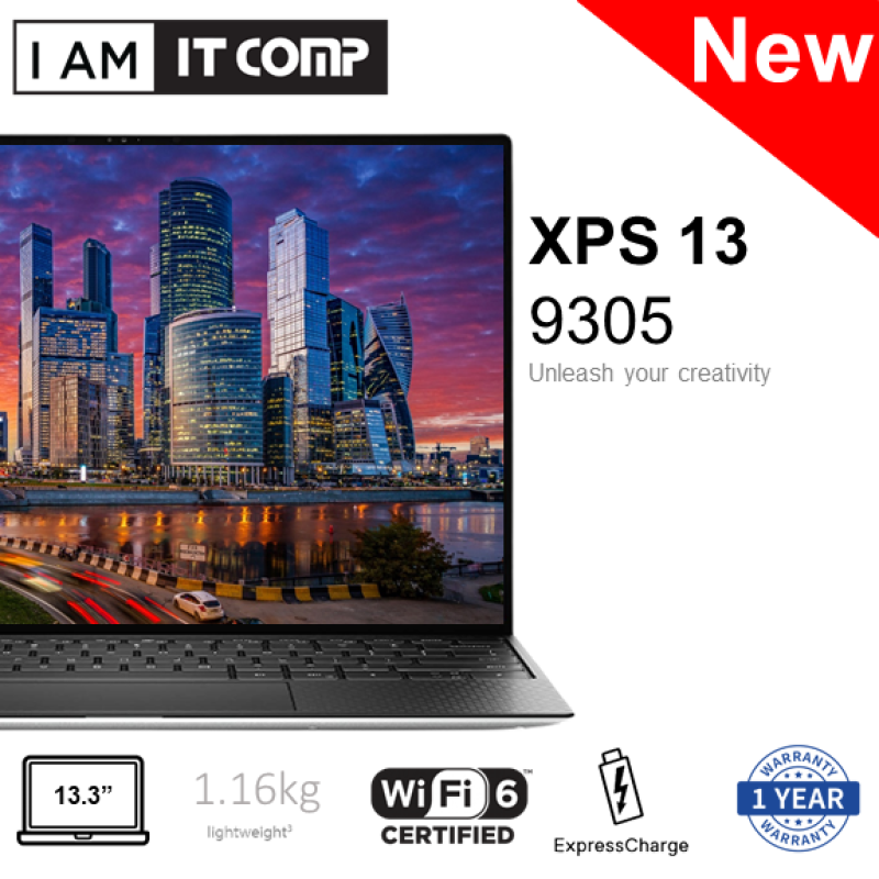Dell XPS13 9305 3585SG / 9305 6585SG 13.3 FHD Laptop ( i5-1135G7 , i7-1165G7 /8GB/512GB SSD/W10 ) FOC Sleeve Malaysia