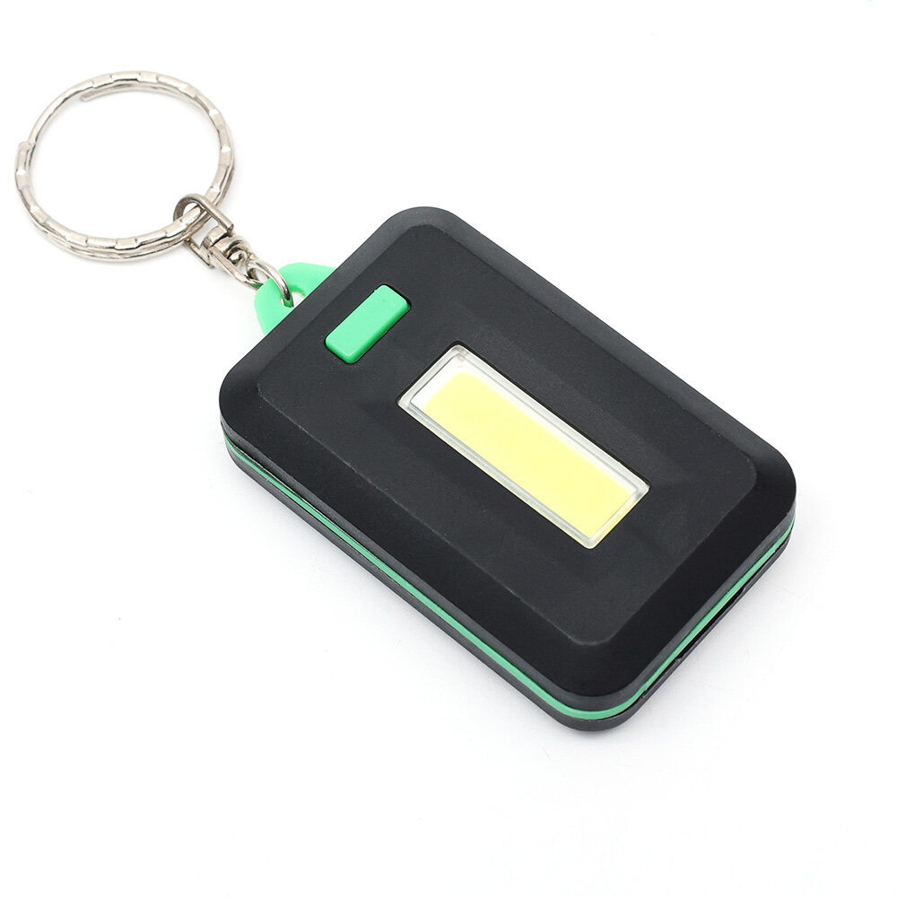 Multifunctional Portable Mini COB Keychain Light Flashlight for Outdoor Hiking Camping Keychain Torch Night Lamp
