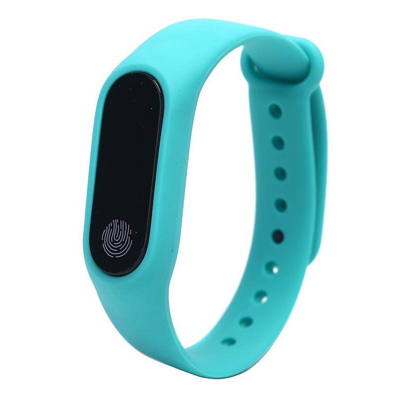 Beautiful Speace M2 Smart Band Watch Bracelet Wristband Fitness Tracker Blood Pressure Heartrate Blue Malaysia