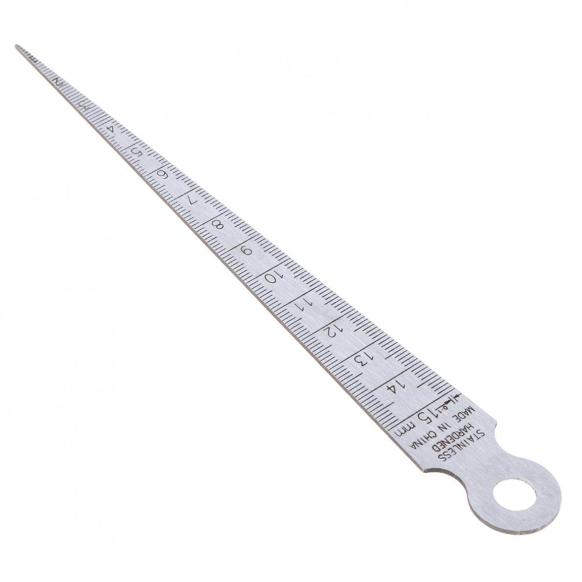 ChgImposs Metric Wedge Thước Khẩu độ Thước đo Chiều sâu Thước đo
