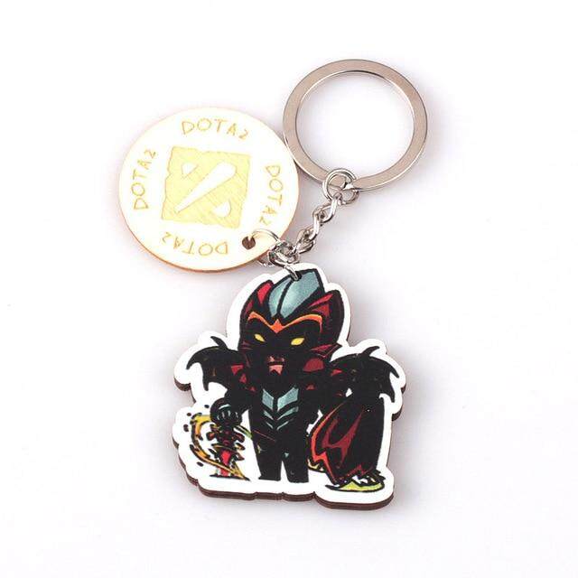 2019 Dota 2 Gantungan Kunci Orang Gemuk Mainan Permainan Dota2 Kayu Karakter Kartun Ornamen Properti Dekorasi Mobil Bergaya Hadiah untuk Permainan Pemain Hadiah