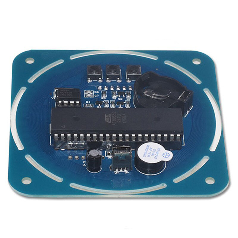 DS1302 creative temperature display clock DIY module rotating LED display electronic clock board