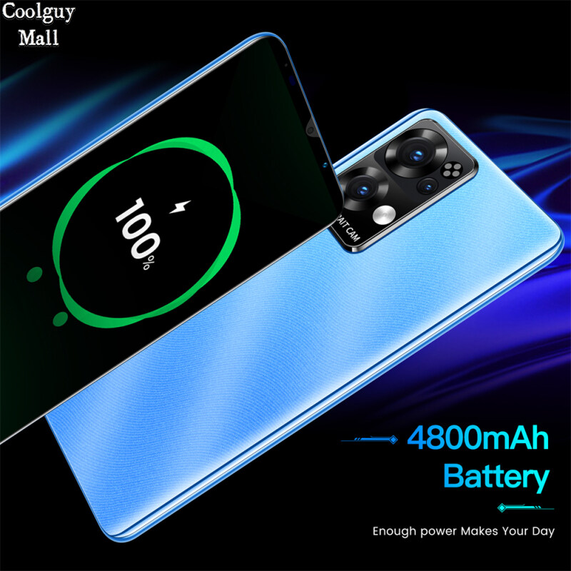 COOLGUY Coolguy Điện Thoại Thông Minh Rino7 Pro 8GB + 128GB 5.8 Inch Tương Thích Với Điện Thoại Thông Minh Màn Hình Lớn Toàn Màn Hình Độ Phân Giải Cao Điện Thoại Di Động Nhận Diện Khuôn Mặt