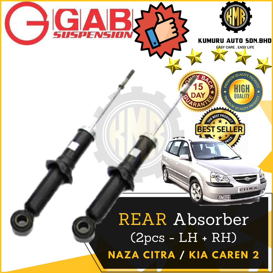 GAB REAR SHOCK ABSORBER NAZA CITRA KIA CAREN2 ABSORBER BELAKANG GAS (1