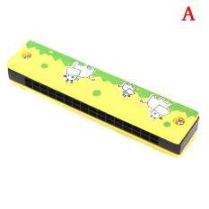 Hoa Trung Tâm Chuyên Nghiệp 16 Lỗ Hai Hàng Kèn Harmonica Khóa C Miệng Kim Loại Đàn Organ dành cho Người Mới Bắt Đầu MỘT