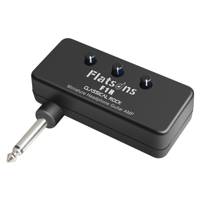 Bộ Khuếch Đại Tai Nghe Guitar/Bass F1R Bộ Khuếch Đại Tai Nghe Ghi Ta Điện Mini 6.35 Mm