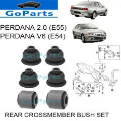 Proton Perdana 2 0 E55 Perdana V6 E54 Rear Suspension Arm U Mb Lazada