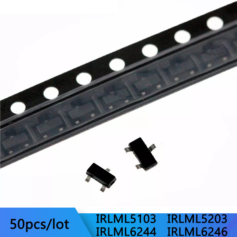 50pcs IRLML5103 IRLML5203 IRLML6244 IRLML6246 SOT23 MOSFET | Lazada PH