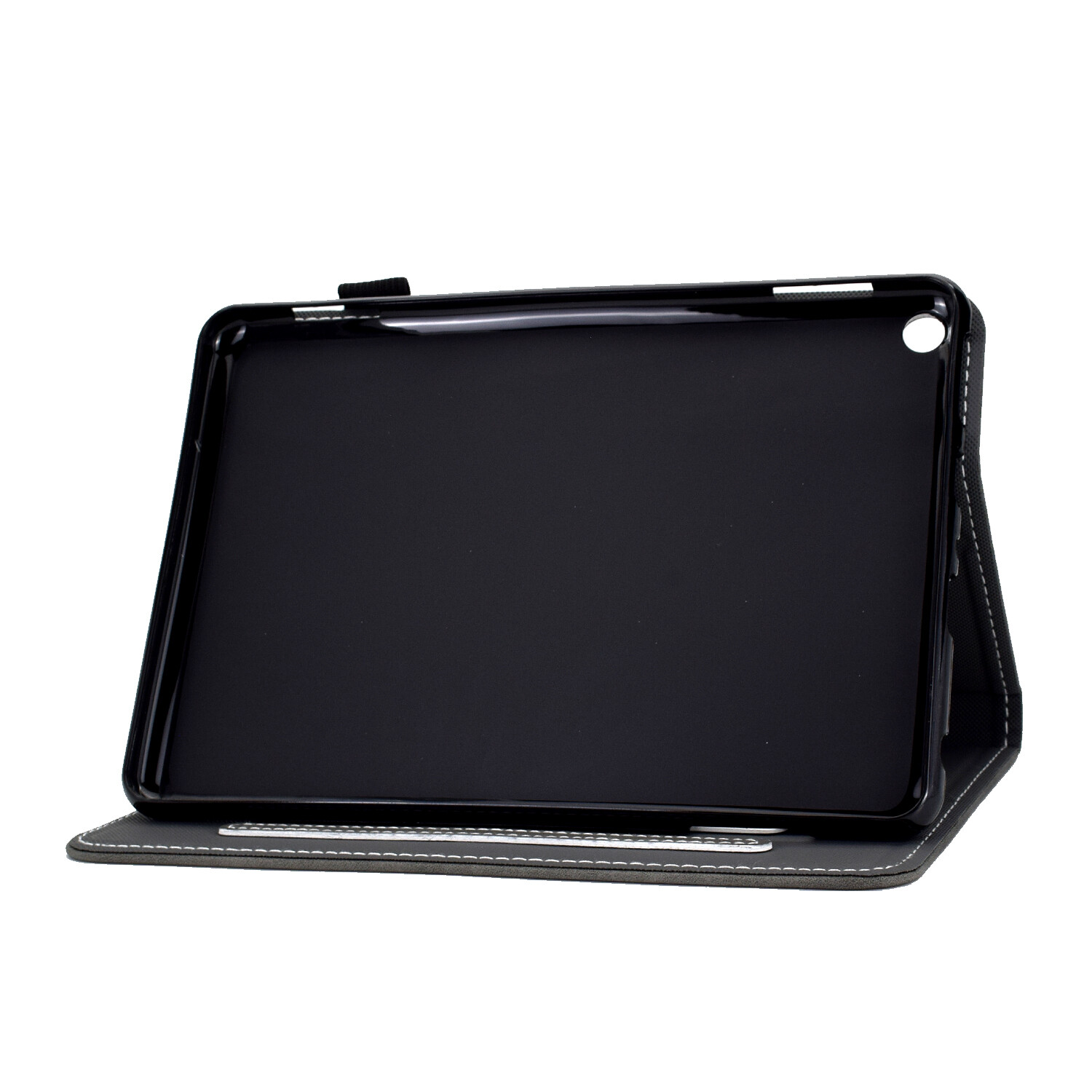 Flip Cover for 2020 Amazon Kindle Fire HD8 Casing HD8 Plus Business Solid Color Soft TPU Case with Card Slot Stand