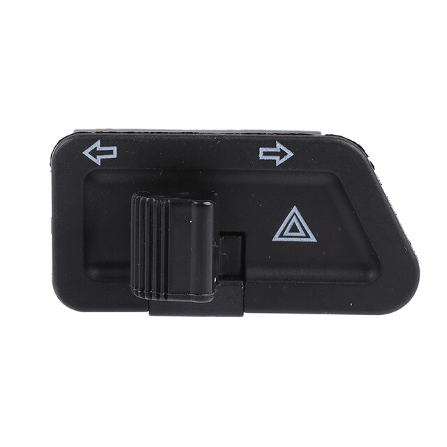 Motorcycle Modified 3-Pin Turn Signal Signal Start Double Flash Switch Button Is Suitable for Electric Vehicle Replacement Installation