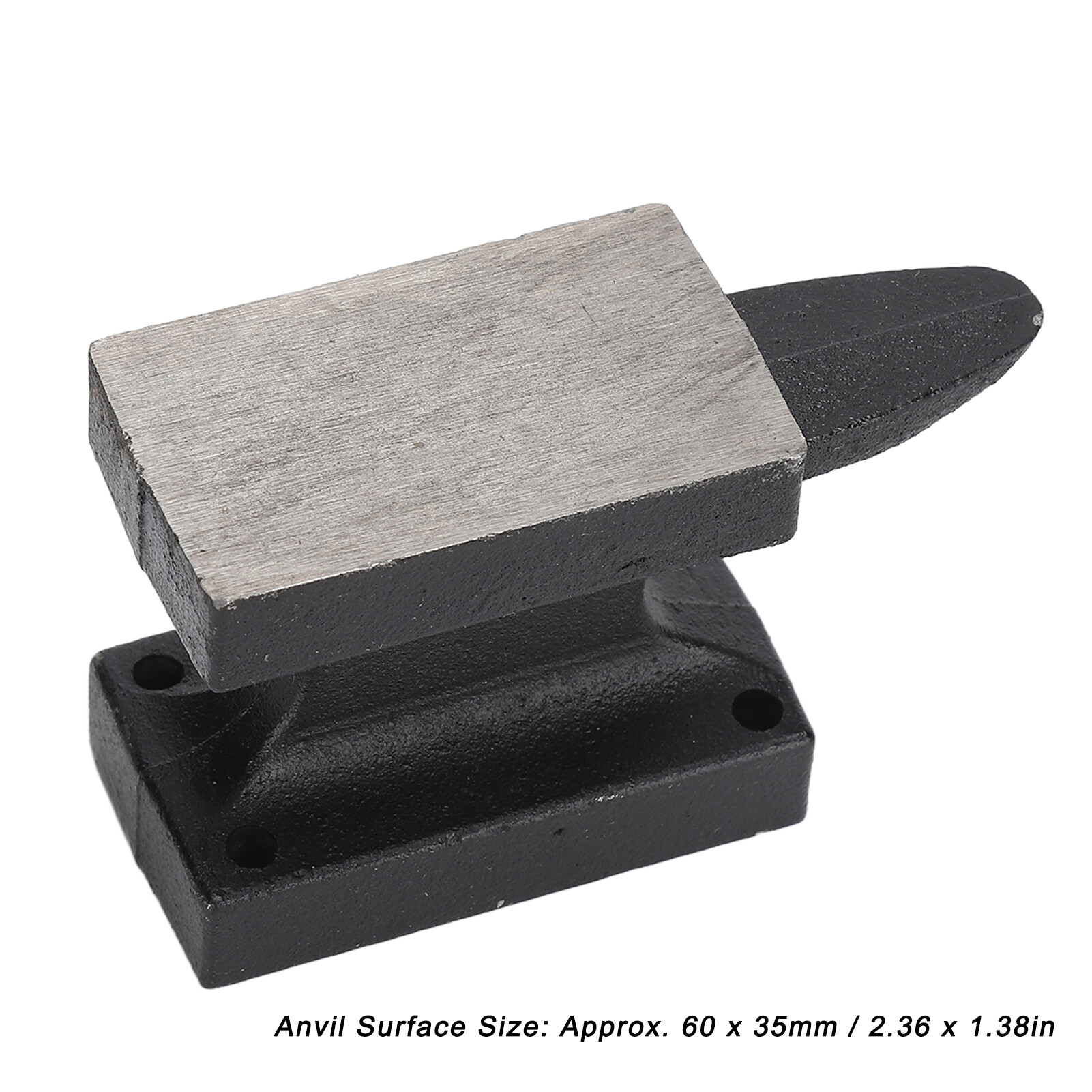 Anvil Horn Cast Iron 1lb Bench Rustproof High Hardness Forging Tool for Smithing