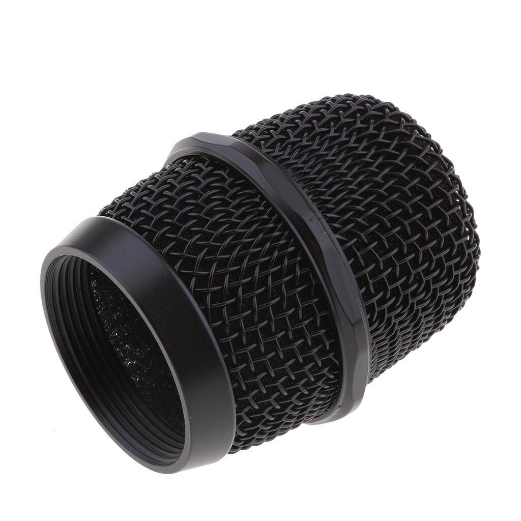 Baoblaze Replacement Steel Mesh Microphone Grill Head Black