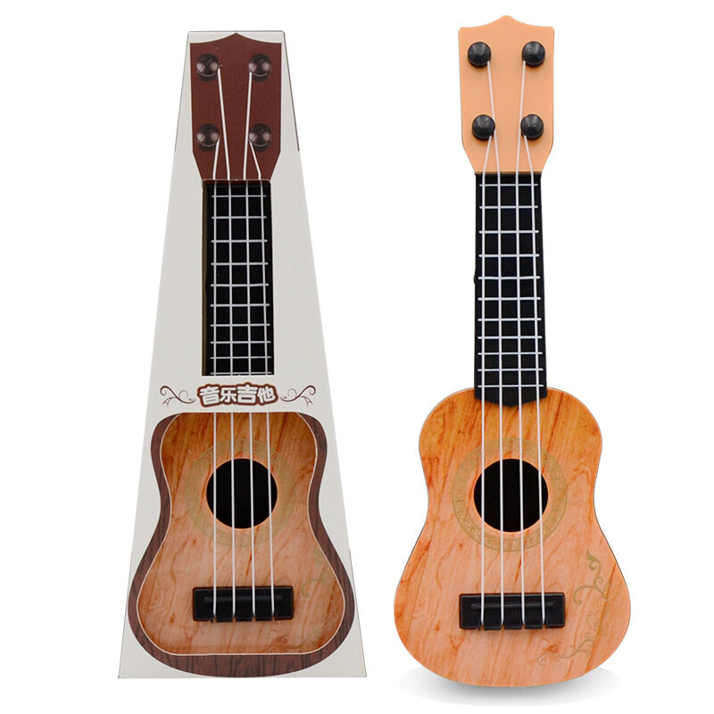 Haitai Ukulele 25cm/45cm Children's Ukulele Beginner Basic Players Educational Small Mini Portable Guitar Early Education Learning Musical Instrument Toys 4-string Kkulele Educational toys Acoustic Guitar For Kid Gift