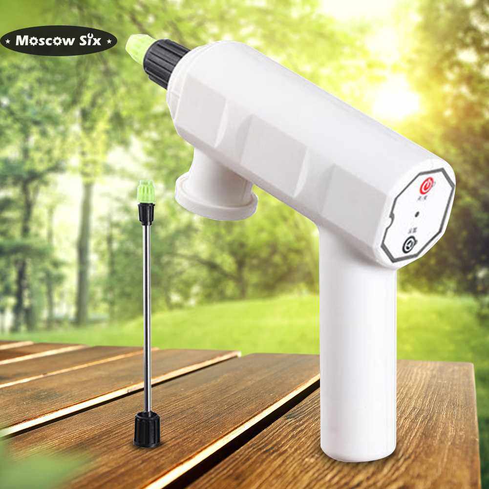 💎Portable Electric Garden Spray Nozzle Household Electric Watering Irrigation Sprayer High Pressure Adjustable USB Charging Water Flowers Trees