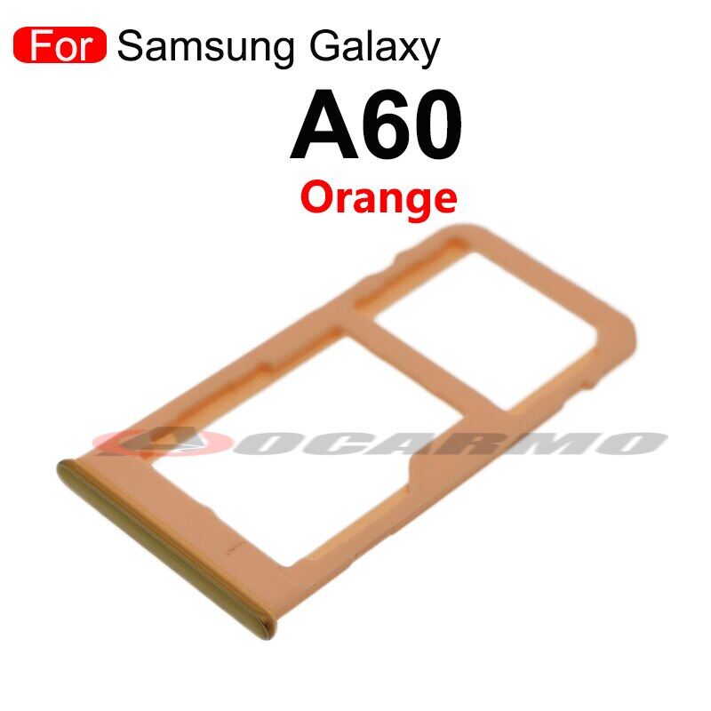 For Suitable For Samsung Galaxy A60 A6060 SIM Card Socket Slot Sim Tray Reader Holder Replacement Parts