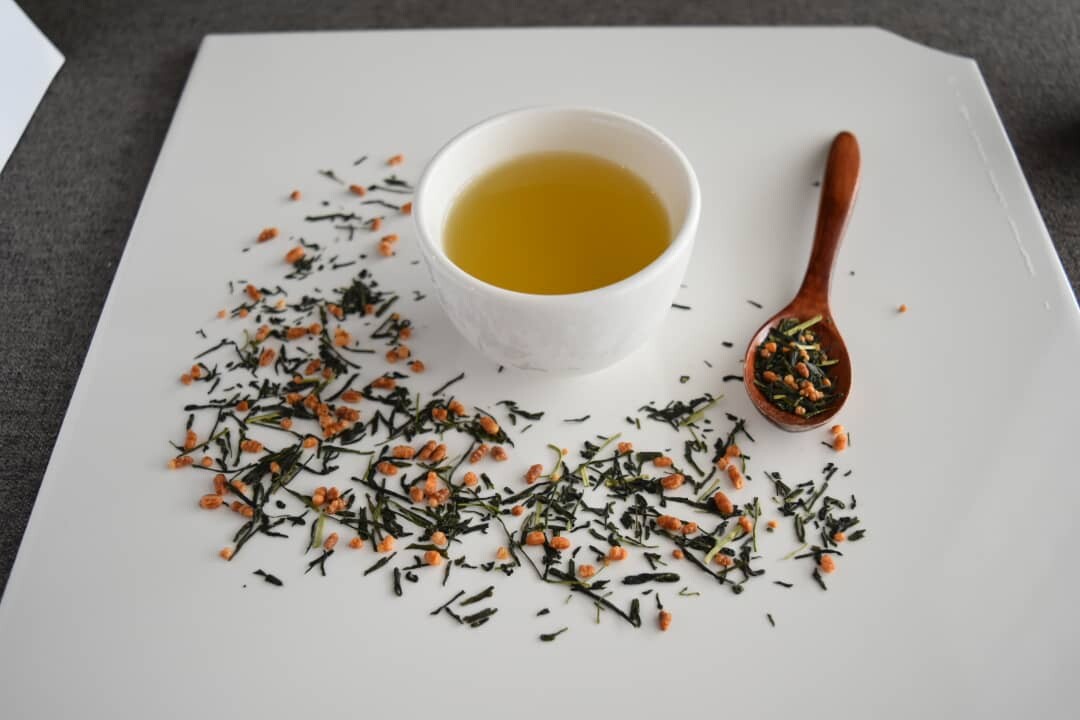 Genmaicha Tea Leaf 玄米茶 茶叶 100g Ready Stock Imported From Japan Lazada