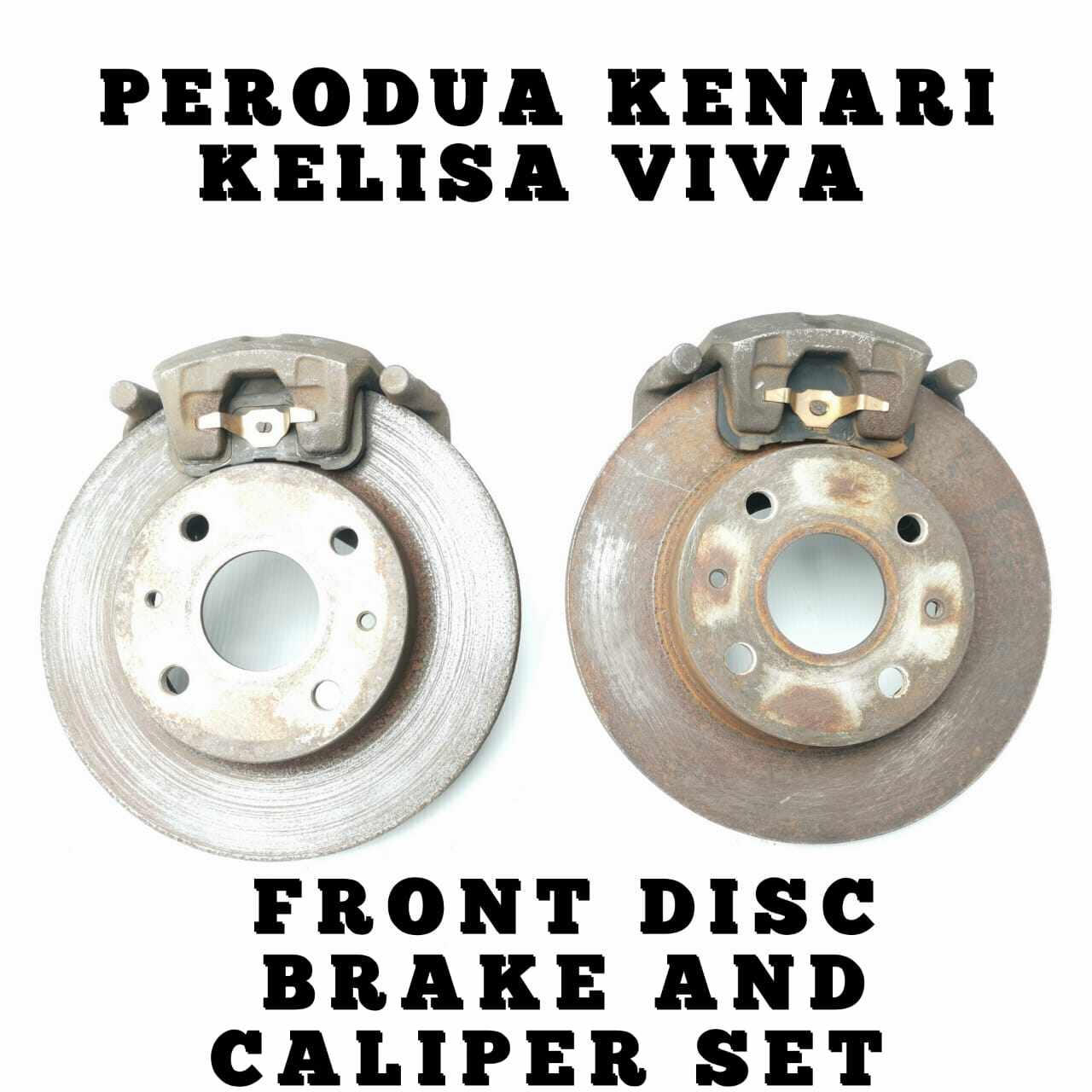 Perodua Kenari Kelisa Viva 9.5 Inch Brake Disc With Caliper Brake Set