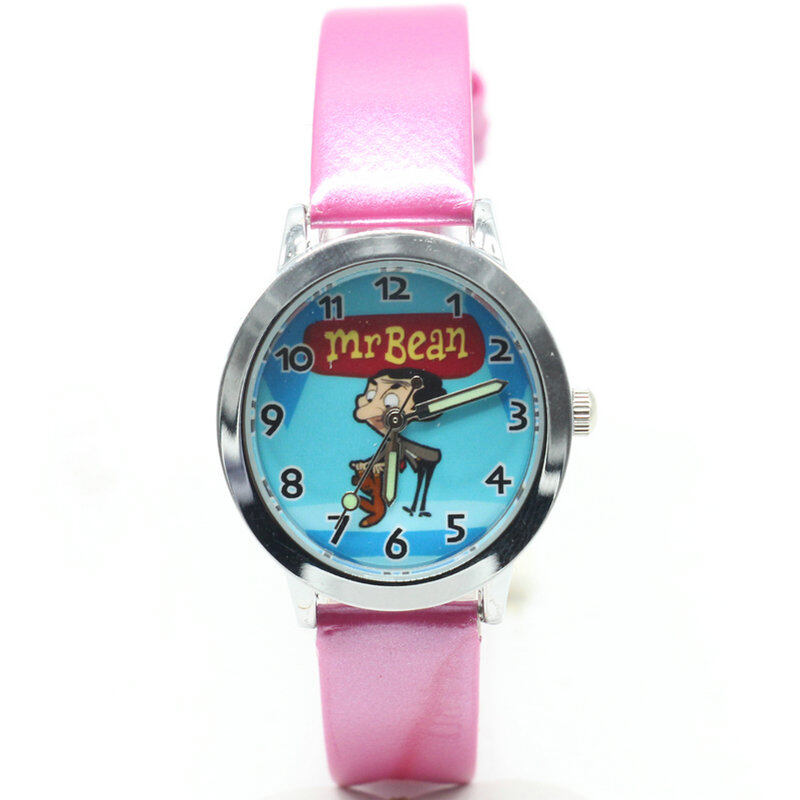 2020 New 1pcs Kids Leather Watches Children Cartoon Mr Bean Watch Clock Boys Hours Girls Lazada Singapore
