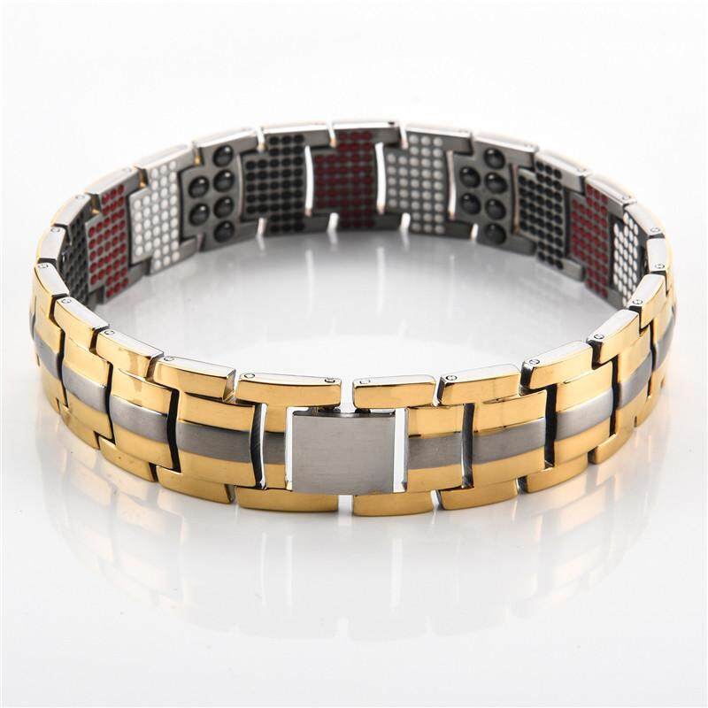 Titanium bracelet with on sale ion magnetic energy