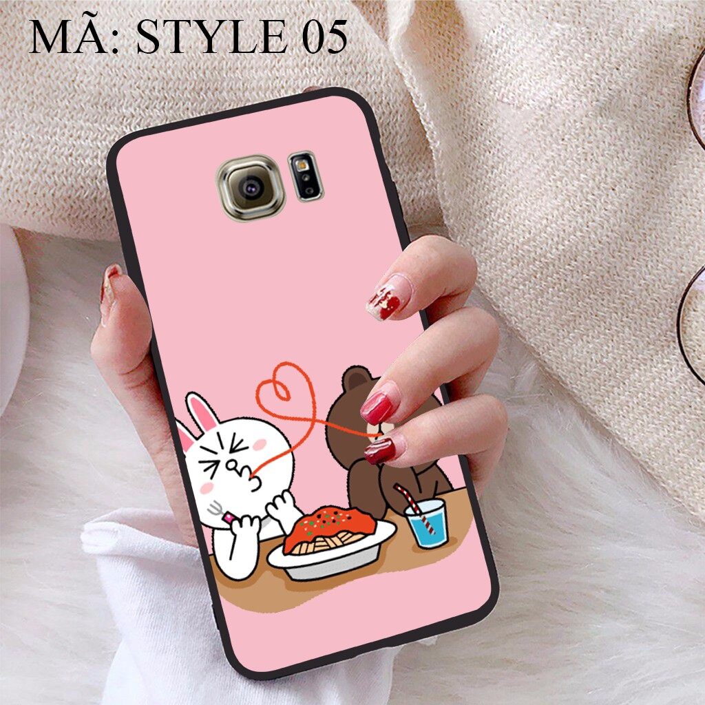 Ốp lưng samsung s6 viền dẻo tpu bst phong cách