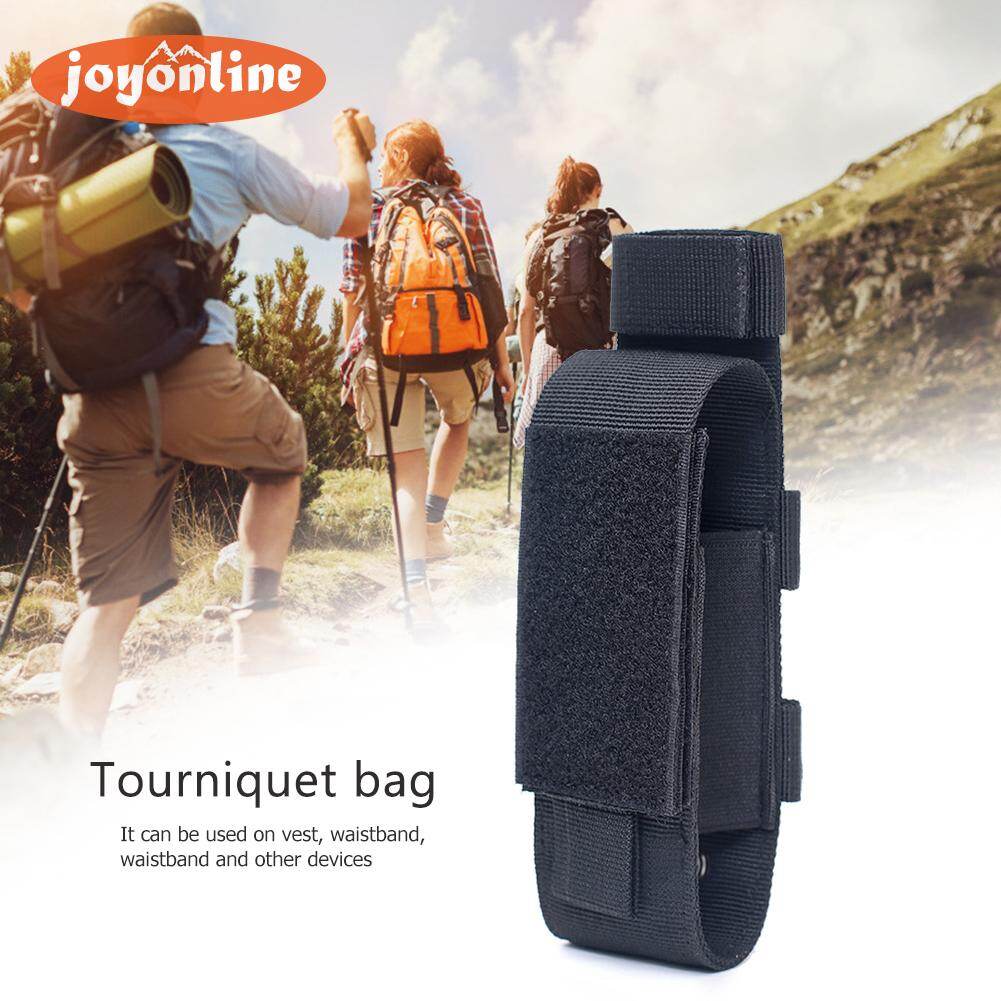 Portable Nylon Tourniquet Storage Bag Flashlight Holster Medical Scissor Molle Pouch
