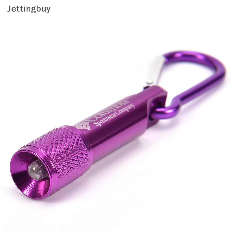 【Jettingbuy】 đèn flash Bán đèn pin mini Keychain Túi LED Đèn Pin đèn pin