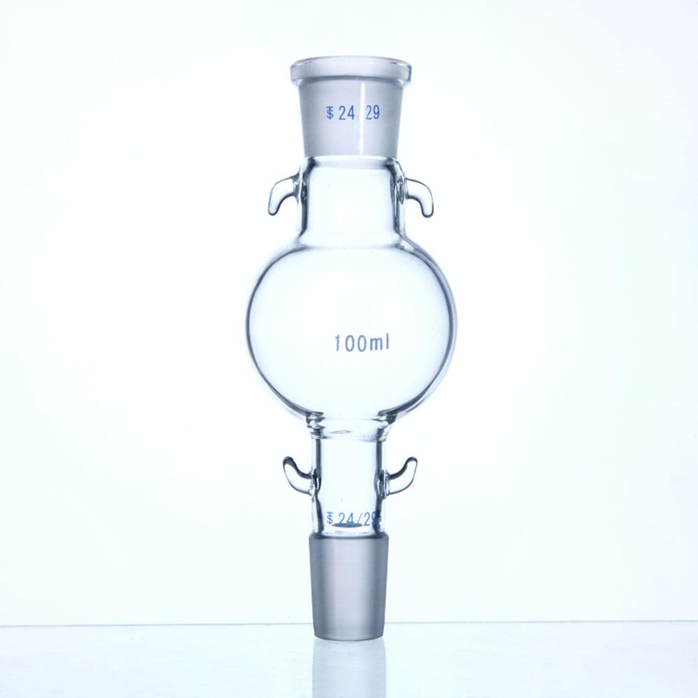 Deschem 1000ml 24/40 Chomatogaphy Esevoi Glass Flask 1 Litre Biomass Bottle Lab Glassware%2f