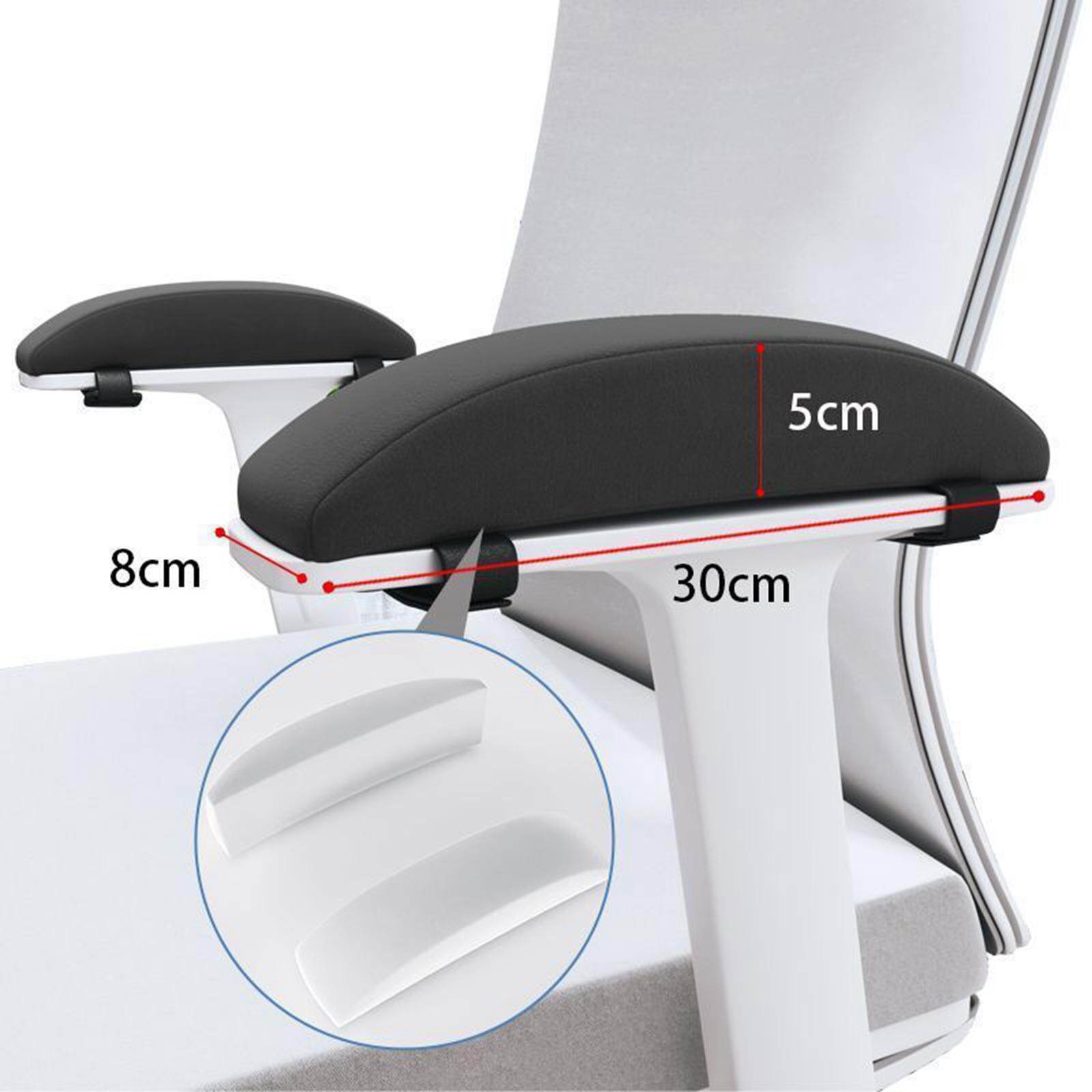 Blesiya 2 Pieces Armrest Pad Portable Comfortable Support for Office Chair