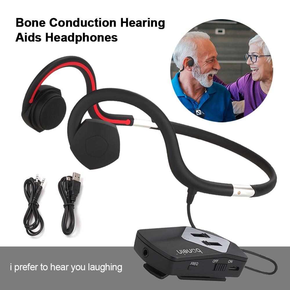 bone conduction headphones with hearing aids