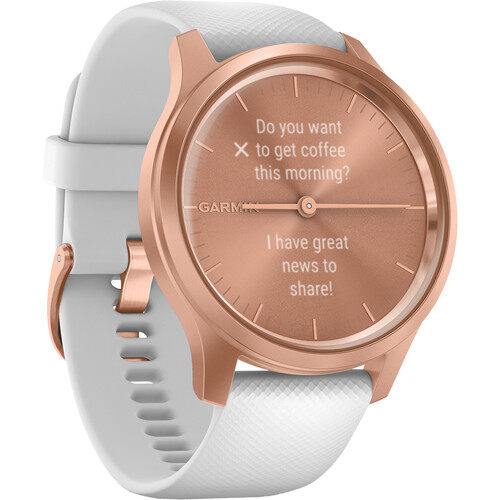 garmin smart watch rose gold