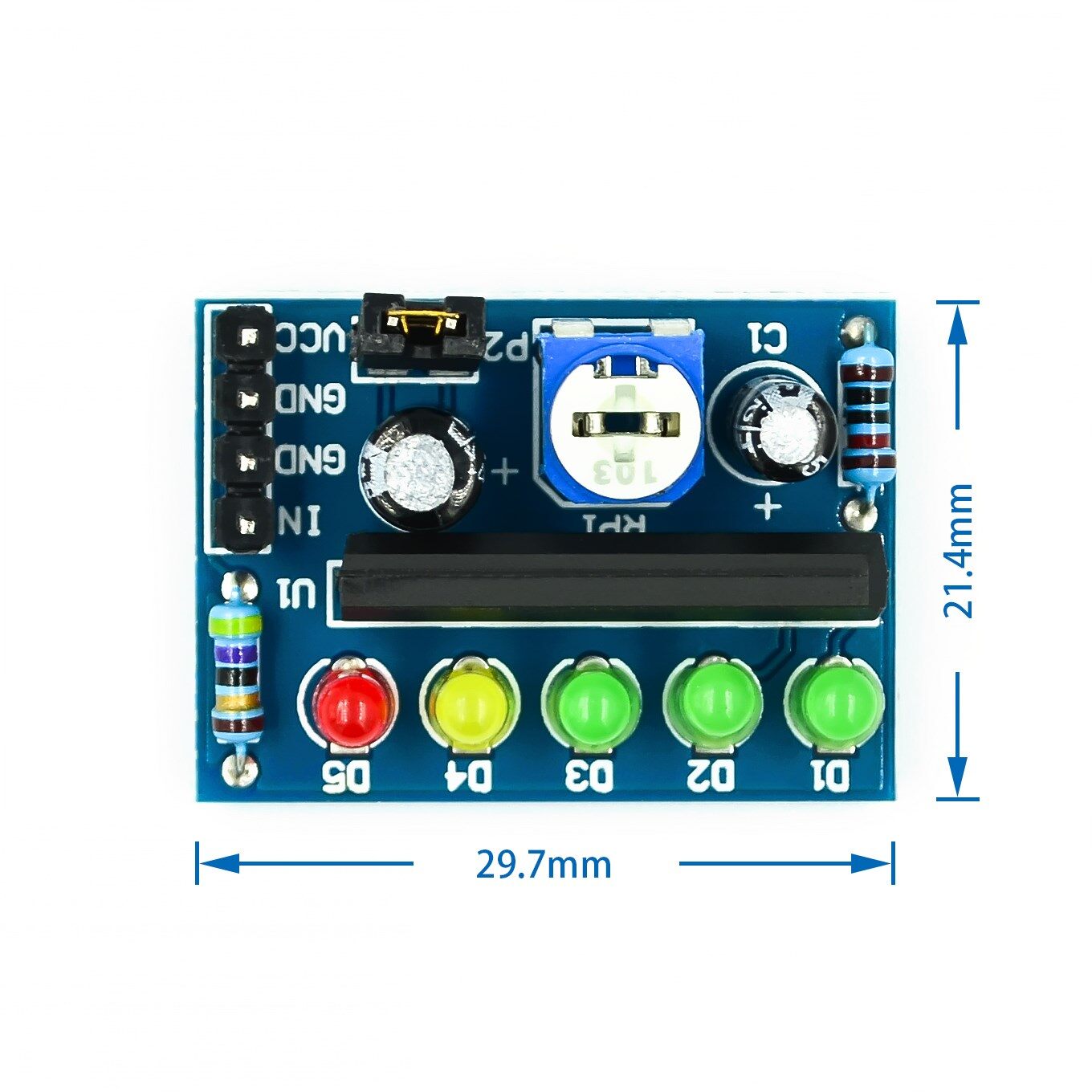 KA2284 Chỉ Báo Mức Năng Lượng Chỉ Báo Pin Mô-đun Chỉ Báo Mức Âm Thanh Chuyên Nghiệp