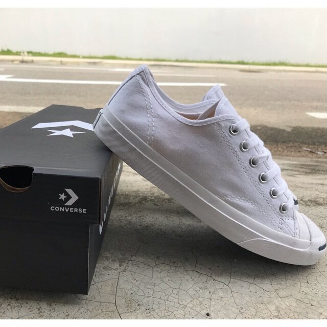 jack purcell all white