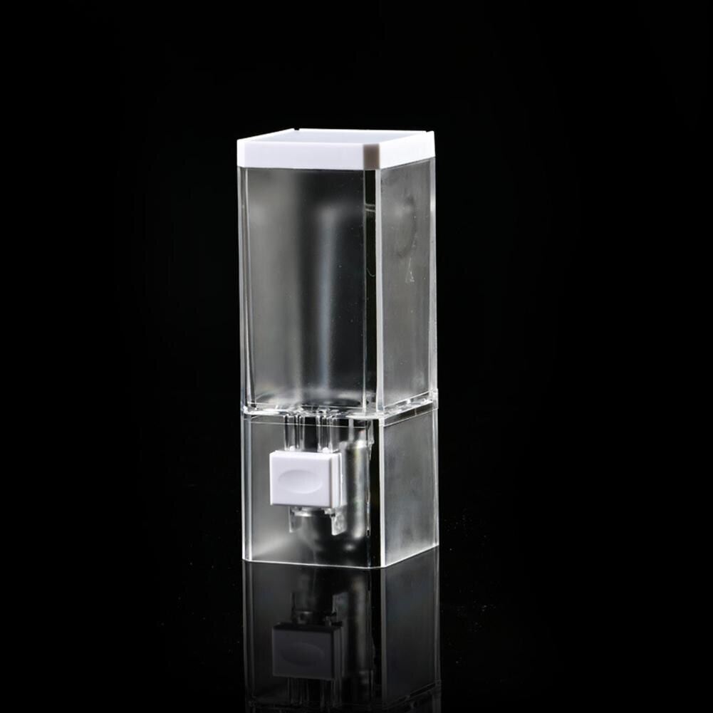 250ml Manual Soap Dispenser Transparent Wall Mounted Bathroom Sanitizer Shampoo Shower Gel Container Bottle