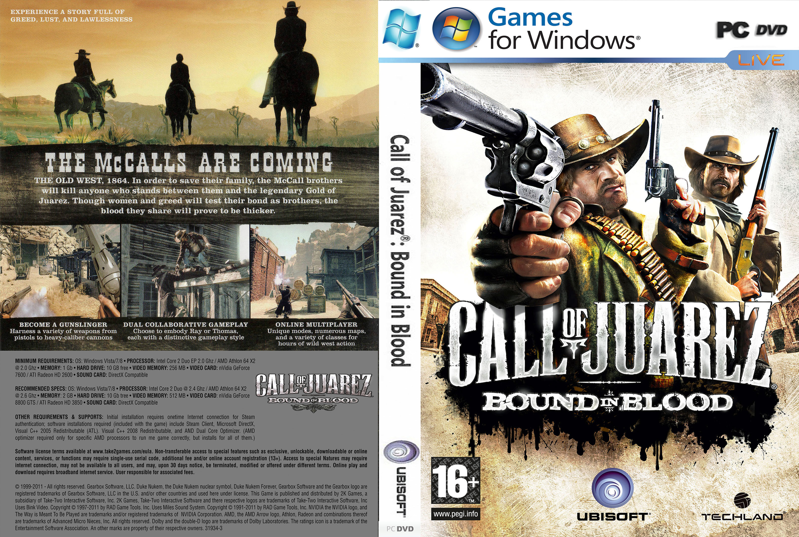 Call of Juarez: Bound in Blood PC GAME [Offline INSTALLATION] | Lazada