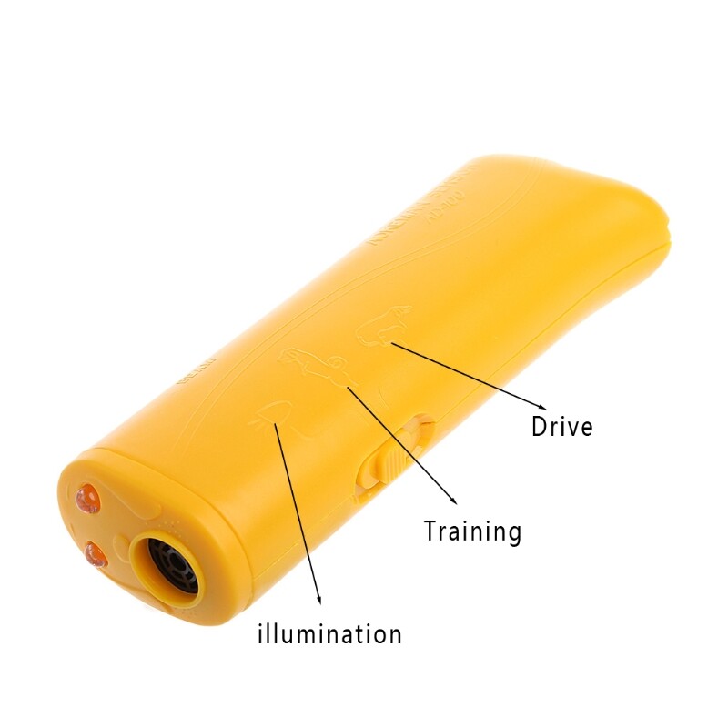 3 in 1 Ultrasonic Anti Bark Stop Barking Dog Training Repeller Control