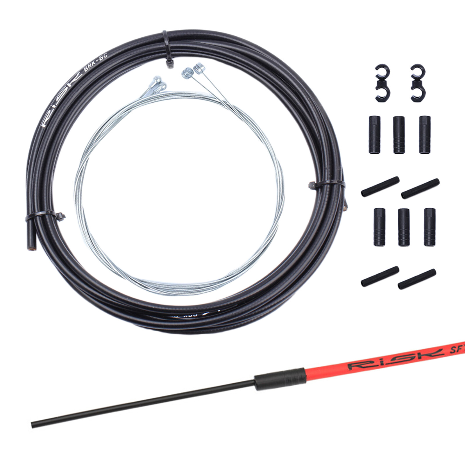 Baoblaze cáp & vỏ phanh xe đạp, bộ dây phanh xe đạp leo núi, cáp phanh xe đạp thông dụng cho mtb/đường xe đạp