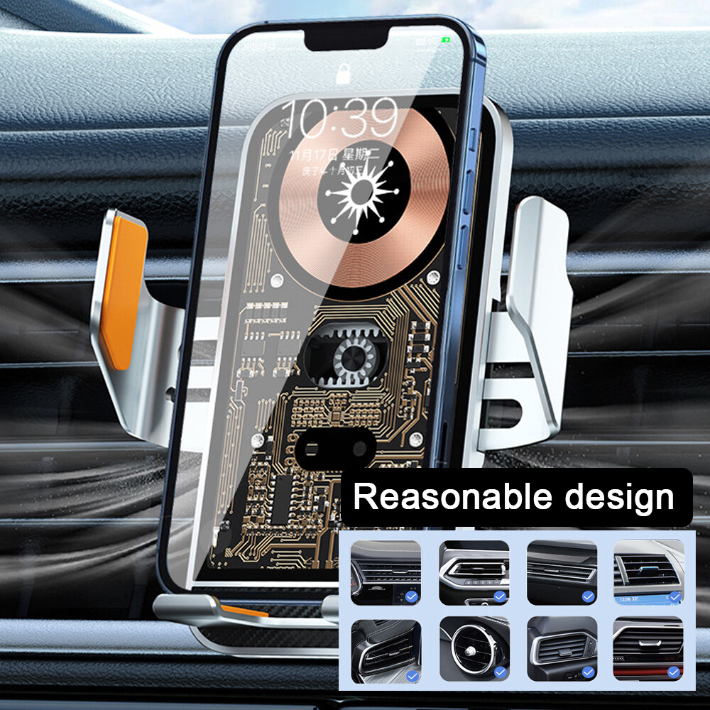 [Motorrtop】Giá đỡ điện thoại di động cho xe hơi Giá Đỡ Sạc lại không dây xe hơi Giá Đỡ Sạc nhanh tự động thông minh giá đỡ sạc lại không dây điện thoại di động cho xe hơi Trạm Sạc điện thoại di động cho xe hơi