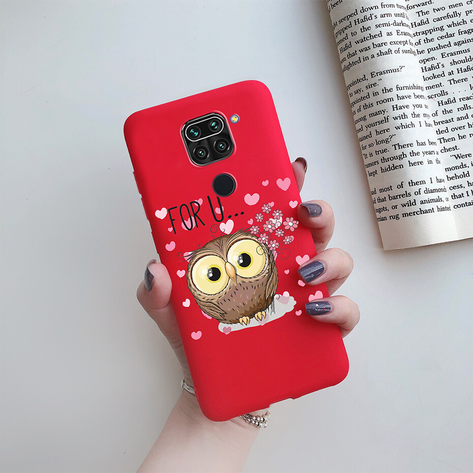 Cute Silicone Case For Xiaomi Redmi Note 9 / Note 9s / Note 9 Pro / Note 9 Pro Max Back Cover Soft Slim Phone Casing