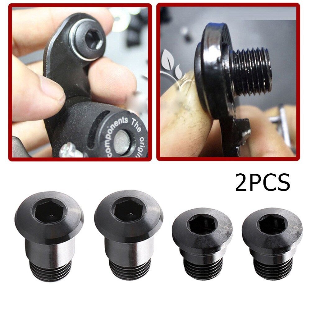 2 X Bike Rear Derailleur Fixing Bolts MTB Jockey Wheel Steel Screws New