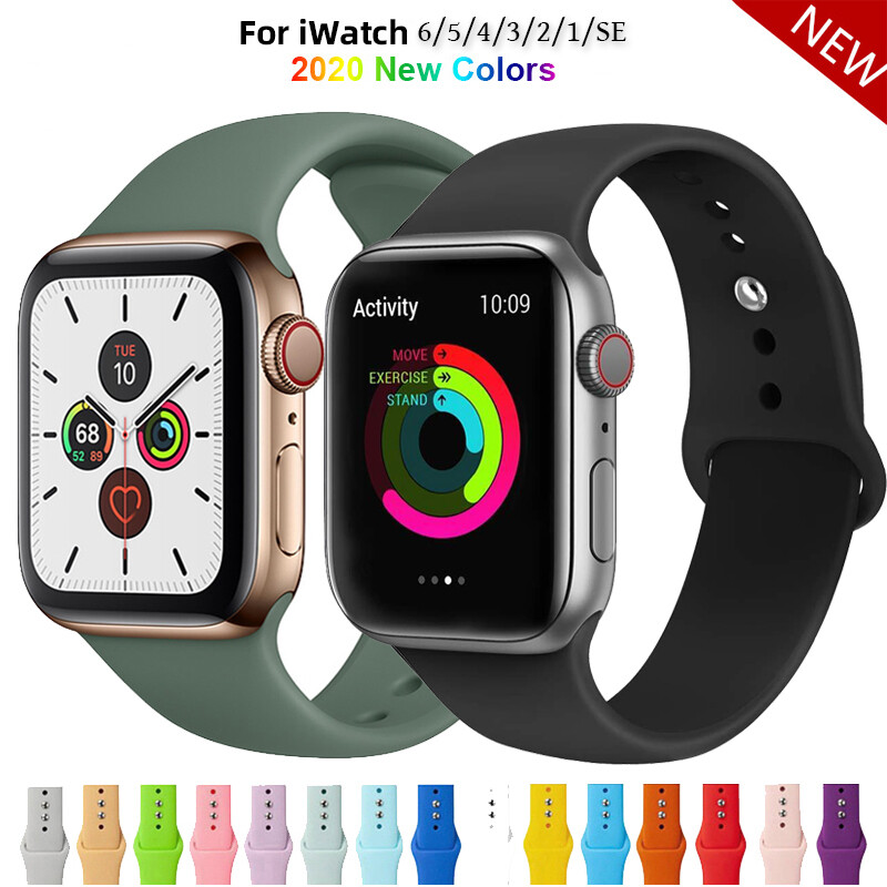 Soft Silicone Sport Band for 38mm Apple 