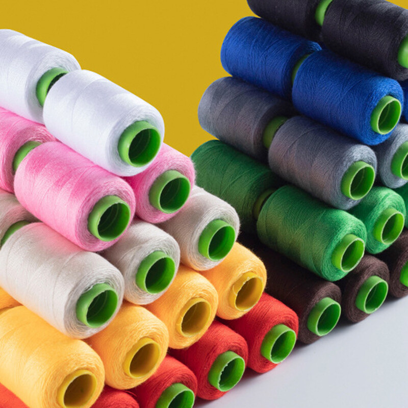 300m Polyester tốt chủ đề thủ công dây may Máy may dòng thủ công Phụ kiện dụng cụ may vá tự làm dệt mỏng