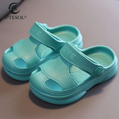 APTESOL Baby Slippers Light Weight Girls Boys Toddler Baby Sandals Soft Foot Protection Baby Slippers