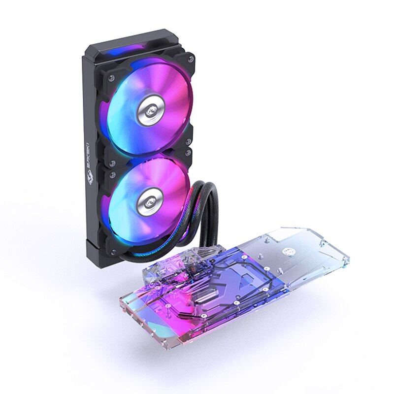 Bykski BFRD2080TIRBW,GPU AIO Cooler For NVIDIA RTX 2080Ti /2080 /2070