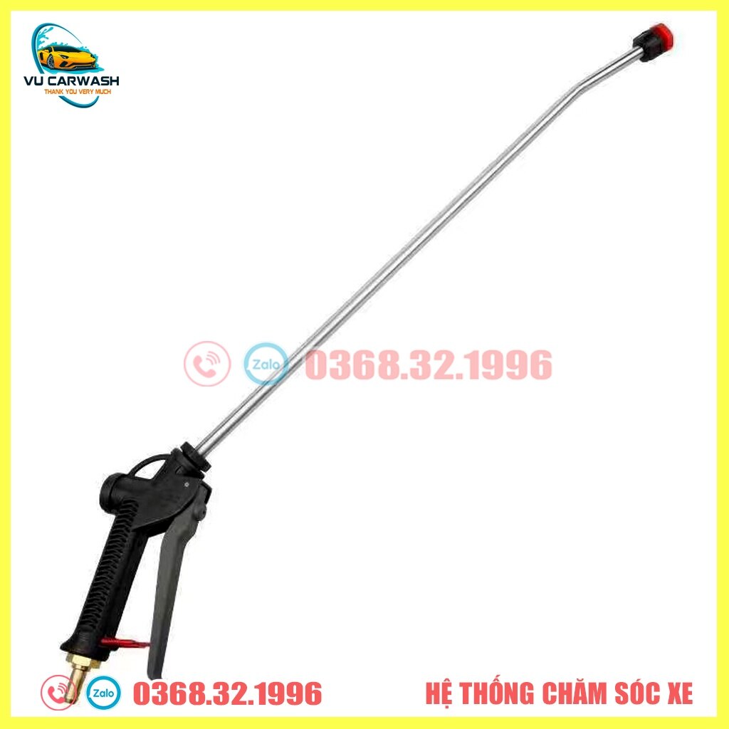 Cần phun bọt tuyết siêu mềm mịn gắn bình bọt tuyết