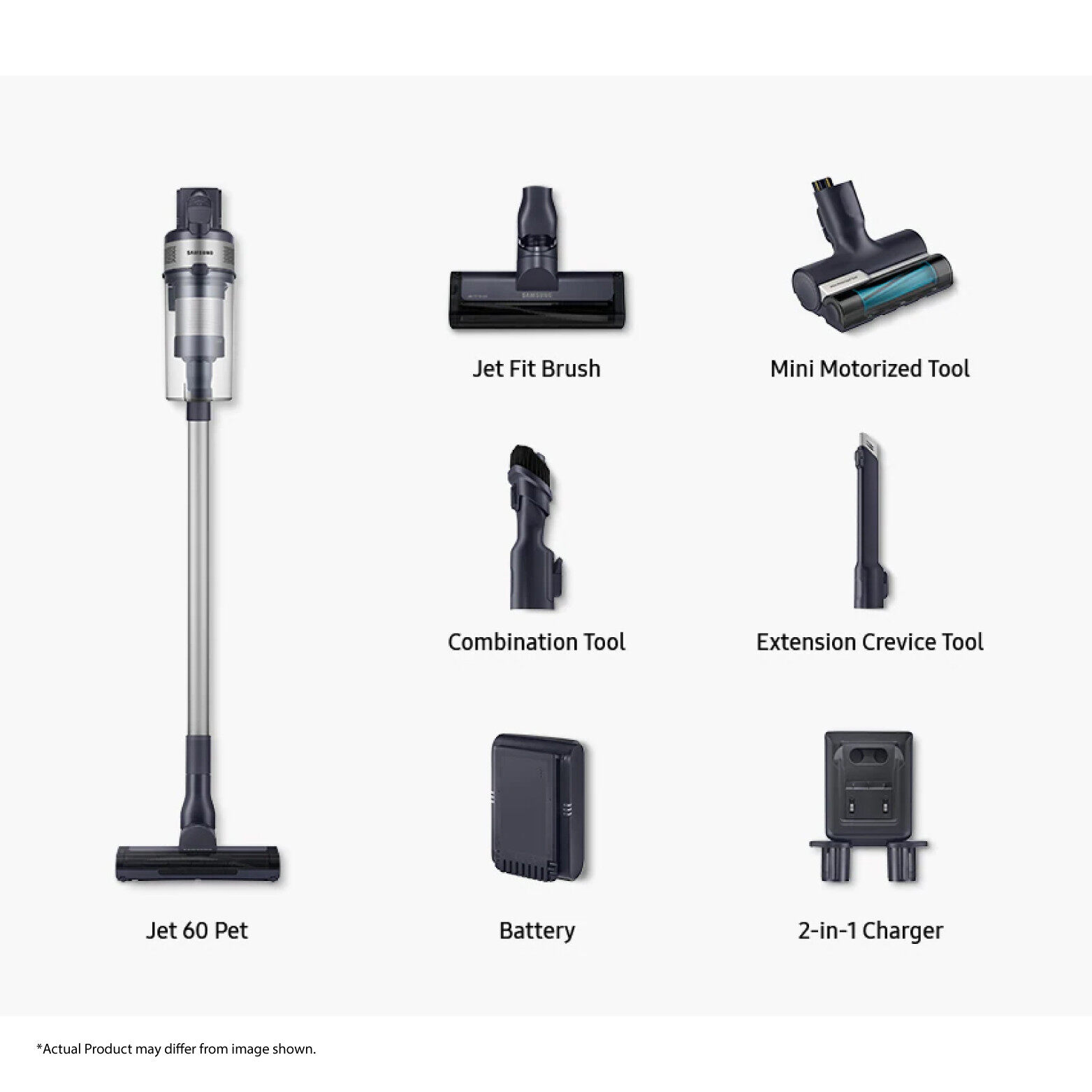 SAMSUNG VS15A6032R5/ME JET 60 PET 150W STICK VACUUM CLEANER Lazada