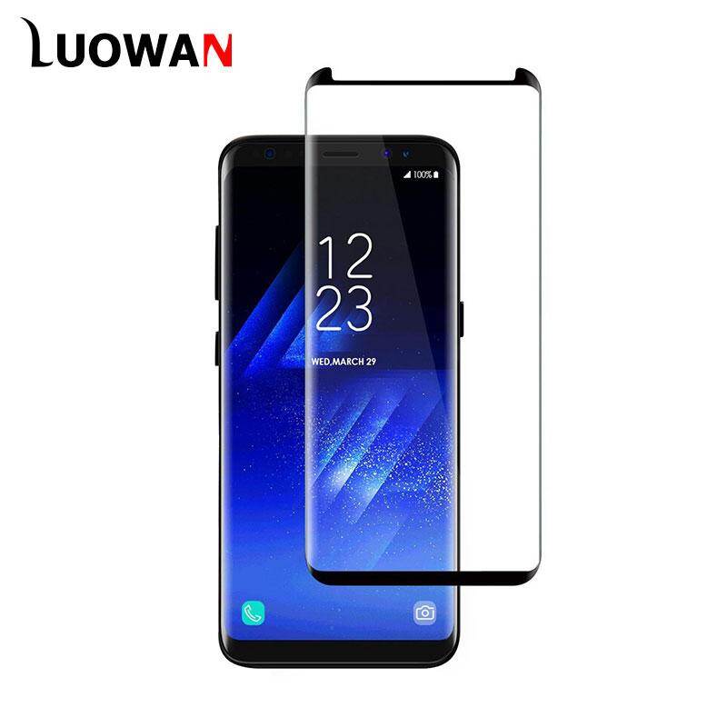 LUOWAN For Samsung Galaxy S9 Plus Tempered Glass Screen Protector[Case Friendly] [100% Touch Sensitivity] Anti Scratch/Fingerprint Bubble Free For Samsung Galaxy S9 Plus 6.2 inch