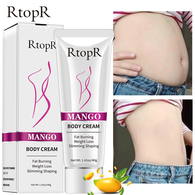 Gambar RtopR Mango Slimming Weight Lose Body Cream Slimming Shaping Create Beautiful Curve Firming Cellulite Body Anti Winkles Skin Care