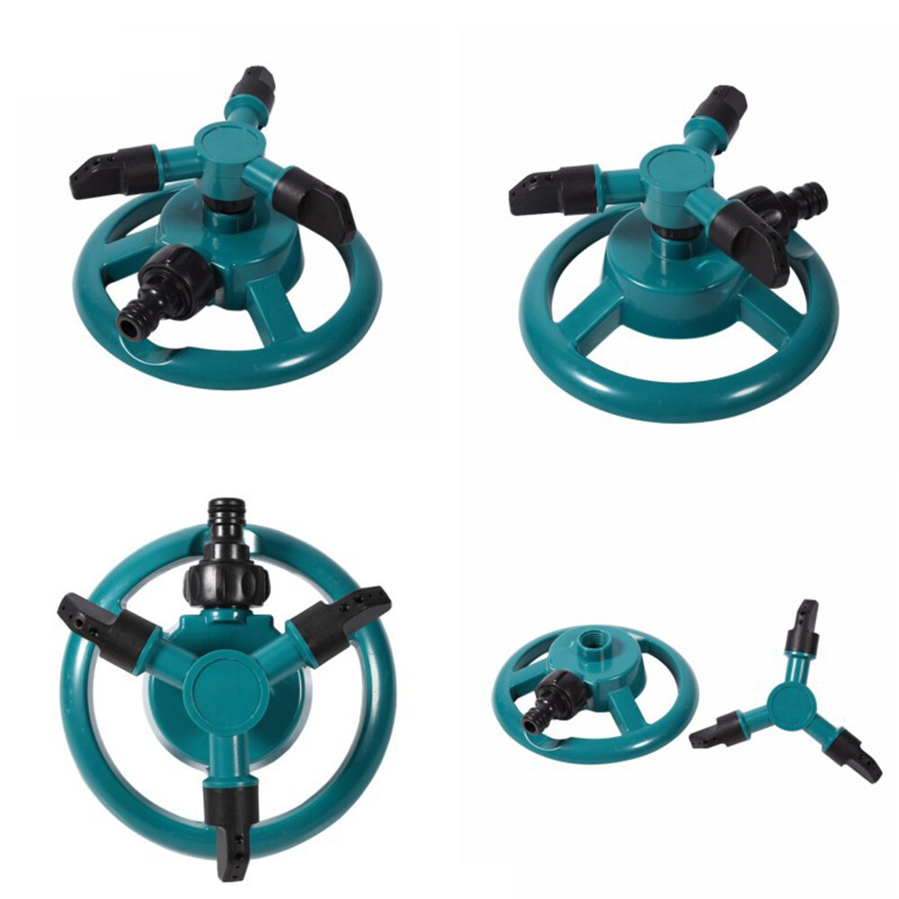 Garden Sprinkler 360 Degree Rotating Automatic Watering Irrigation System Tools Accessories