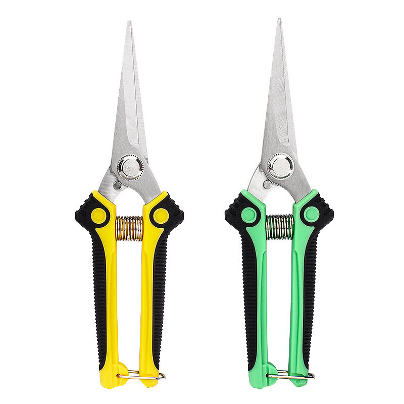 Fruit tree scissors, pruning scissors, pruning branch scissors, strong trimming flower scissors, horticultural scissors, flower garden fruit picking scissors