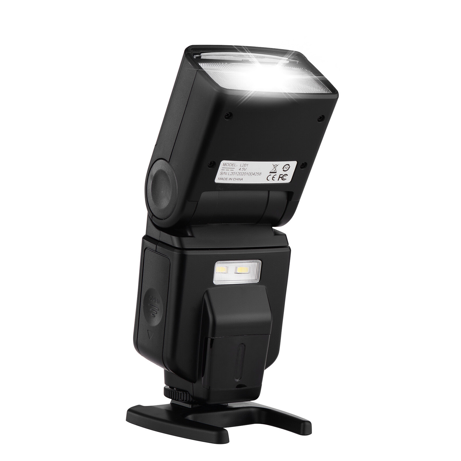 【Gimbal Global Store】Andoer flash thông dụng Speedlite GN40 có thể điều chỉnh đèn LED ánh sáng phụ trên đèn flash máy ảnh với khung thay thế cho máy ảnh Pentax DSLR Canon Nikon Olympus